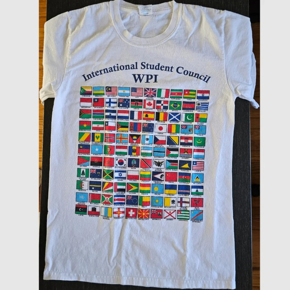 Other - WPI Student Council International Flag T shirt